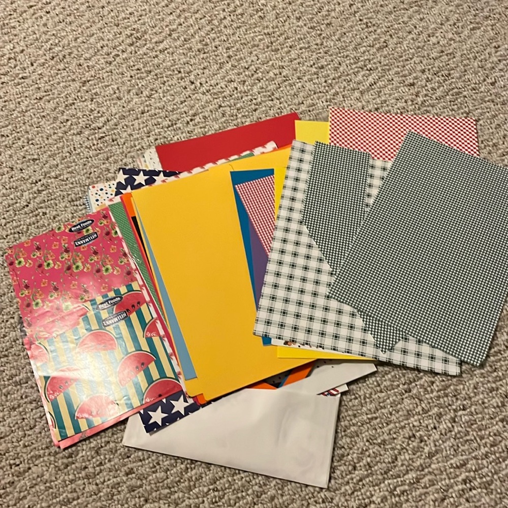 Miscellaneous scrapbooking pages